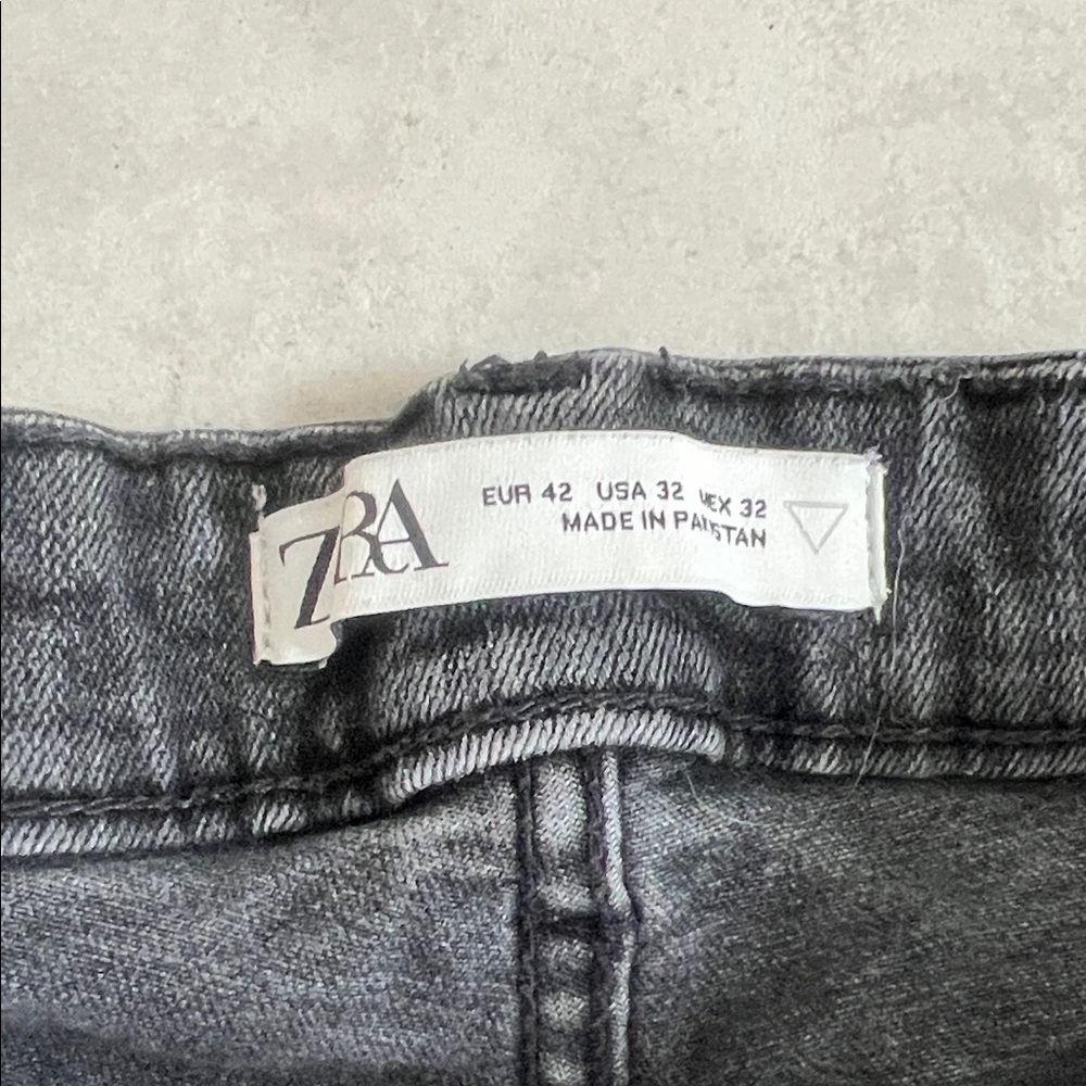 Men's Zara Charcoal Cargo Pants
